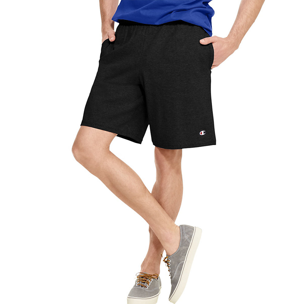 champion men's jersey short with pockets