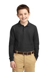 Port Authority ® Youth Long Sleeve Silk Touch™ Polo. Y500LS