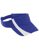 Augusta Youth Adjustable Wicking Mesh Two-Color Visor 6261