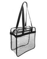 OAD OAD Clear Tote with Zippered Top OAD5005
