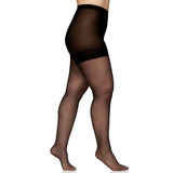 Berkshire Women's Plus-Size Queen All Day Sheer Non-Control Top Pantyhose - Sandalfoot 4416