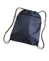 Liberty Bags Zippered Drawstring Backpack 8888