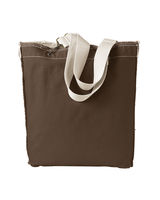 Authentic Pigment Direct-Dyed Raw-Edge Tote 1906