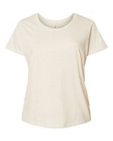 LAT Curvy Collection Women's Fine Jersey Tee 3816