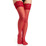 Berkshire Women's Romantic Lace Top Thigh High Pantyhose 1363