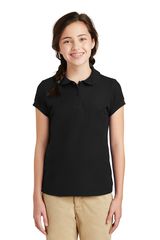 Port Authority ® Girls Silk Touch ™ Peter Pan Collar Polo. YG503