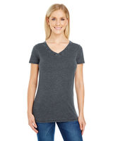 Threadfast Apparel Ladies' Vintage Dye Short-Sleeve V-Neck T-Shirt 208B