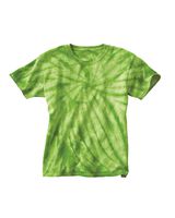 Dyenomite Youth Cyclone Vat-Dyed Pinwheel Short Sleeve T-Shirt 20BCY