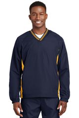 Sport-Tek ® Tipped V-Neck Raglan Wind Shirt. JST62