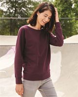 Independent Trading Co. Juniors' Heavenly Fleece Lightweight Sweatshirt SS240