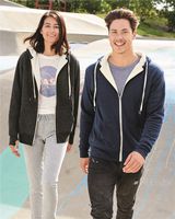 Independent Trading Co. Unisex Sherpa-Lined Hooded Sweatshirt EXP90SHZ