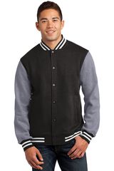 Sport-Tek ® Fleece Letterman Jacket. ST270