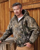 DRI DUCK Cheyenne Boulder Cloth™ Hooded Jacket with Tricot Quilt Lining 5020