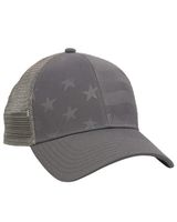 Outdoor Cap Debossed Stars and Stripes Mesh-Back Cap USA750M