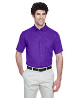 Core 365 Men'S Optimum Short-Sleeve Twill Shirt 88194