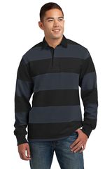 Sport-Tek ® Classic Long Sleeve Rugby Polo. ST301