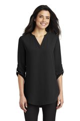 Port Authority ® Ladies 3/4-Sleeve Tunic Blouse. LW701