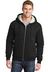 CornerStone ® Heavyweight Sherpa-Lined Hooded Fleece Jacket. CS625