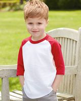 Augusta Sportswear Toddler Three-Quarter Sleeve Baseball Jersey 422