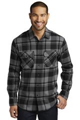 Port Authority ® Plaid Flannel Shirt. W668