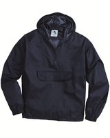 Augusta Sportswear Packable Half-Zip Hooded Pullover Jacket 3130