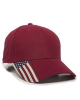 Outdoor Cap American Flag Cap USA300