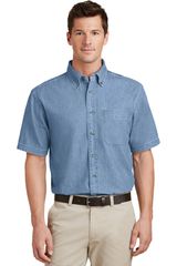 Port & Company ® - Short Sleeve Value Denim Shirt. SP11