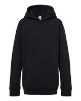 J. America Youth Triblend Fleece Hooded Sweatshirt 8880