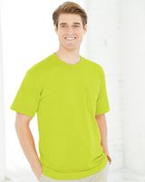 Bayside USA-Made 50/50 Short Sleeve T-Shirt with a Pocket 1725