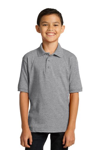 Port & Company ® Youth Core Blend Jersey Knit Polo. KP55Y
