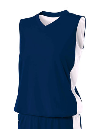 A4 Ladies Reversible Moisture Management Muscle Shirt NW2320