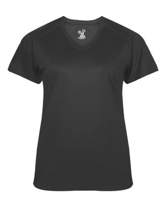 Badger Ultimate SoftLock™ Women\'s V-Neck T-Shirt 4062