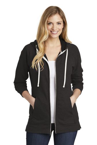 District ® Women\'s Perfect Tri ® French Terry Full-Zip Hoodie. DT456