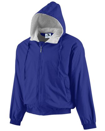 Augusta Youth Hooded Taffeta Jacket/Fleece Lined 3281