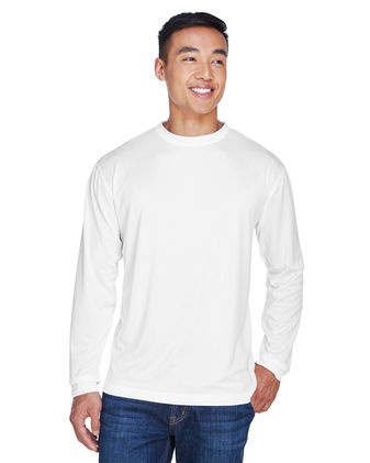 UltraClub Adult Cool & Dry Sport Long-Sleeve T-Shirt 8401