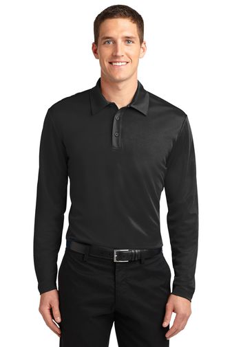 Port Authority ® Silk Touch™ Performance Long Sleeve Polo. K540LS