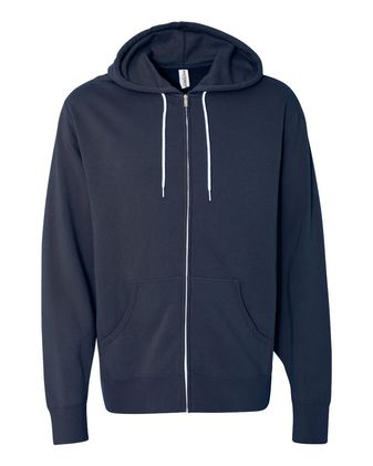 Independent Trading Co. Unisex Lightweight Full-Zip Hooded Sweatshirt AFX90UNZ