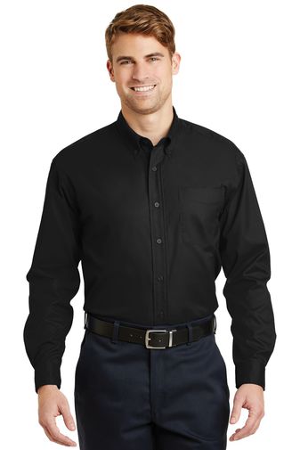 CornerStone ® - Long Sleeve SuperPro ™ Twill Shirt. SP17
