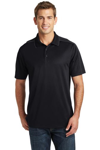 Sport-Tek ® Micropique Sport-Wick ® Piped Polo. ST653