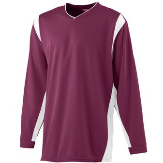 Augusta Sportswear Wicking Long Sleeve Warmup Shirt 4600