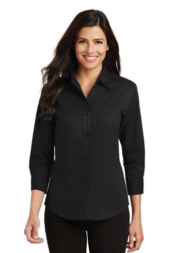 Port Authority ® Ladies 3/4-Sleeve Easy Care Shirt. L612