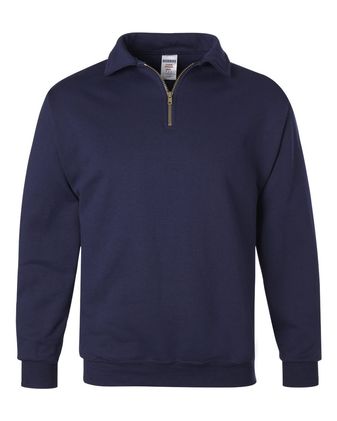 JERZEES Super Sweats NuBlend® Quarter-Zip Cadet Collar Sweatshirt 4528MR