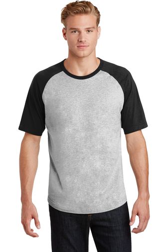 Sport-Tek ® Short Sleeve Colorblock Raglan Jersey. T201