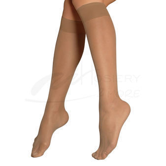 Berkshire Women\'s Sheer Support Knee High Pantyhose with Sandalfoot 6361