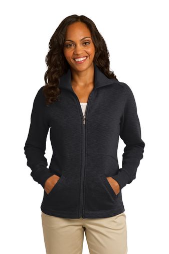 Port Authority ® Ladies Slub Fleece Full-Zip Jacket. L293
