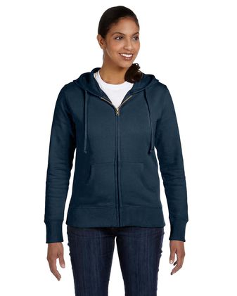 Econscious Ladies' Organic/Recycled Full-Zip Hooded Sweatshirt EC4501