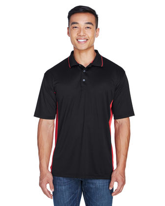UltraClub Men'S Cool & Dry Sport Two-Tone Polo 8406