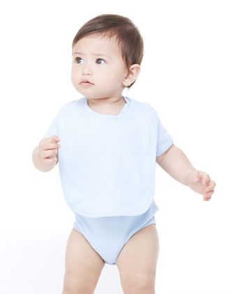 BELLA + CANVAS Infant Baby Rib Reversible Bib 170