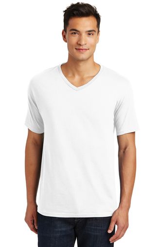 District Made ® Mens Perfect Weight ® V-Neck Tee. DT1170