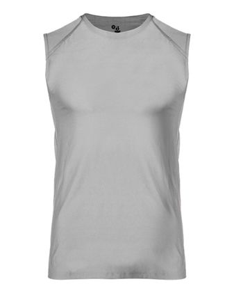Badger Youth Fitted Battle Sleeveless T-Shirt 2530